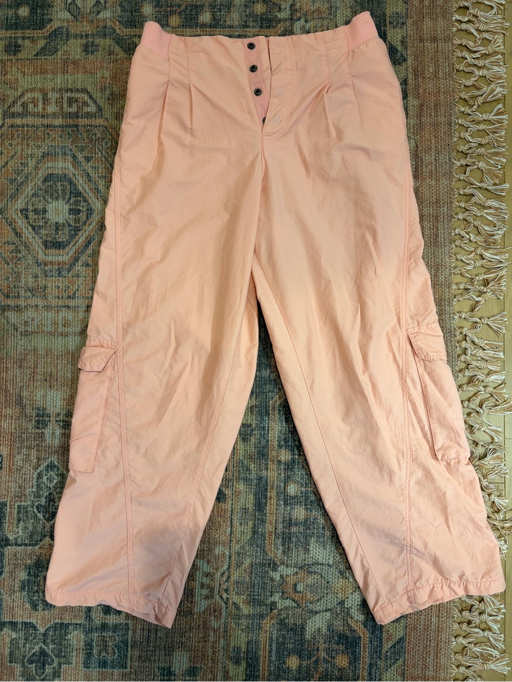 Free People Women's Cargo Crop Pants